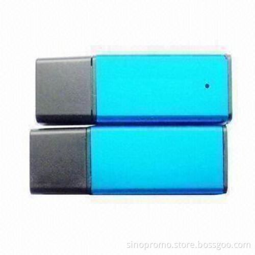 Mini Solid Metal USB Drives with Flash Memory Storage Media and Up to 16GB Capacity
